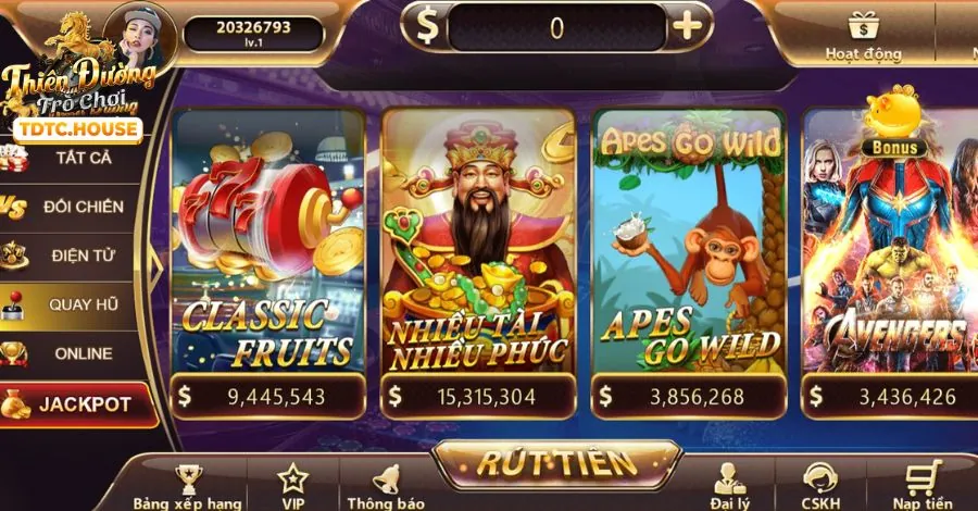 Rút tiền qua ví điện tử tại Lucky 8